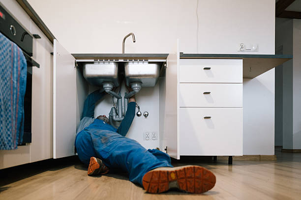 Professional Plumbing technician working in Newberry, MI